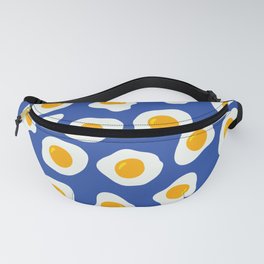 Eggs Pattern (Blue Background) Fanny Pack