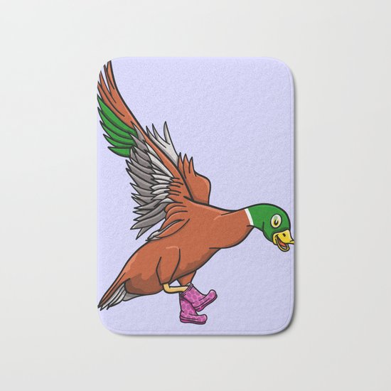 Duck Boots Bath Mat