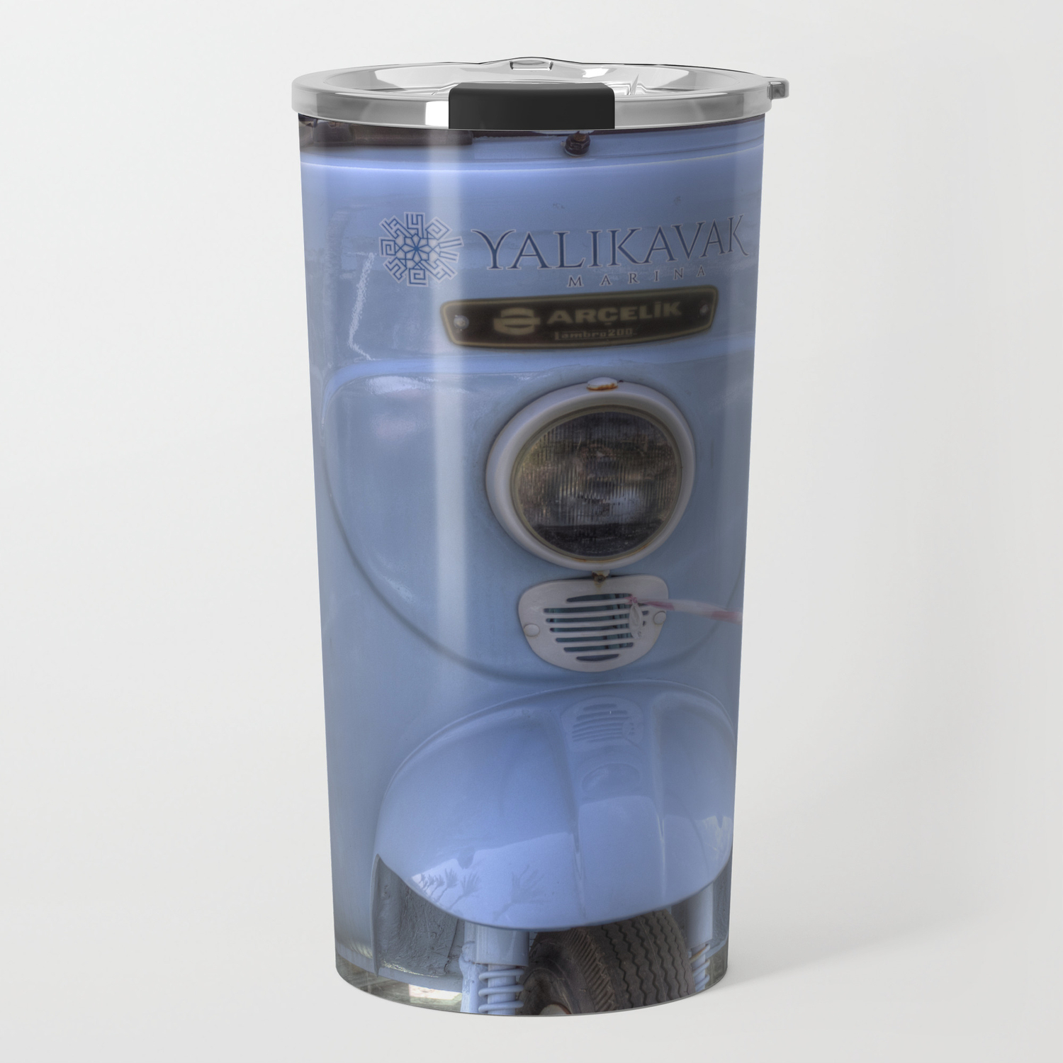 Lambretta Arcelik Lambro 200 Travel Mug By Davidpyatt Society6