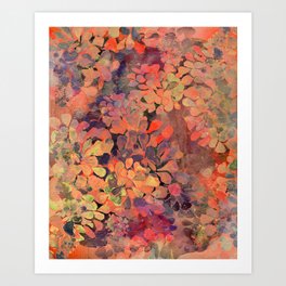 colors of fall Art Print