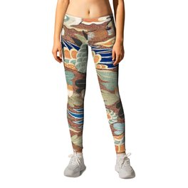 Chinese Court Rank Badge Leggings