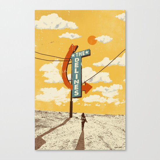 THE DELINES Canvas Print