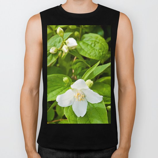 Wild Sicilian Jasmine Biker Tank