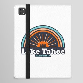 Lake Tahoe California Rainbow iPad Folio Case