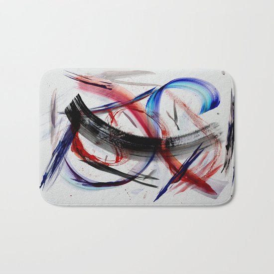 Acryl-Abstrakt 33 Bath Mat
