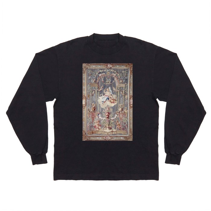 Antique 18th Century 'Venus' French Gobelins Tapestry Long Sleeve T Shirt