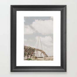 Ravenel Bridge No. 24 Charleston Photography Framed Art Print