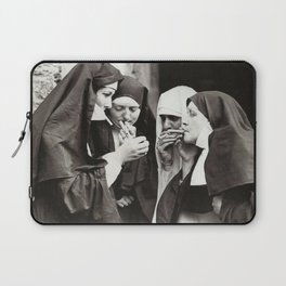 Nuns Smoking Laptop Sleeve