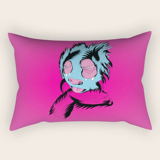 Funny Guy Rectangular Pillow