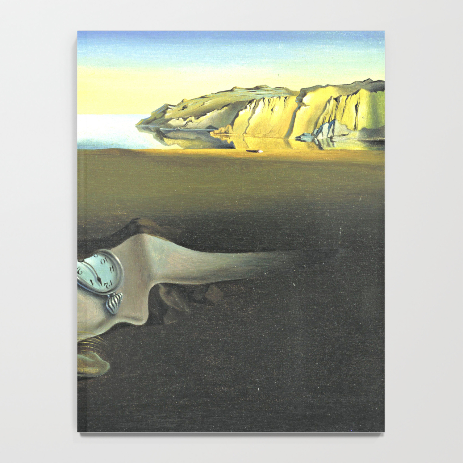 Melting Clocks Salvador Dali Fine Art Notebook By Queenofcases