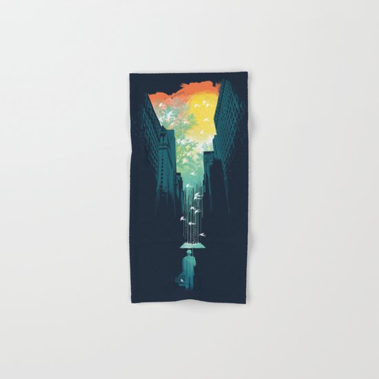 I Want My Blue Sky Hand & Bath Towel
