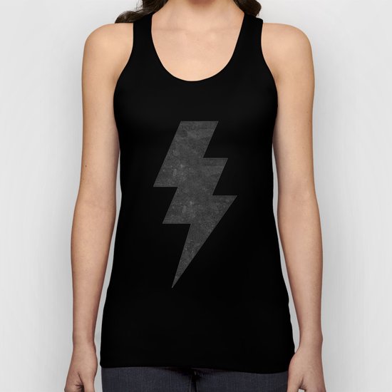 lightning strike Unisex Tank Top