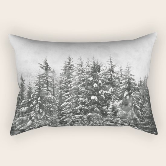 Winter Woods Rectangular Pillow