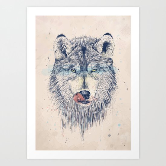 Dinner time Art Print