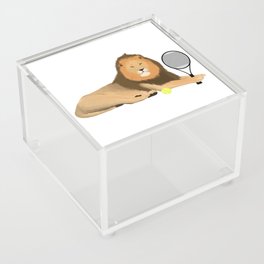 Lion Tennis Acrylic Box