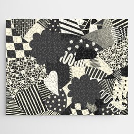 Geometric pattern collage 1 Jigsaw Puzzle