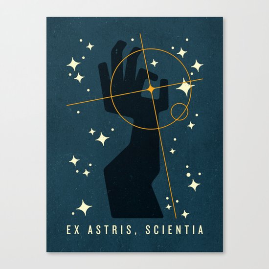Ex Astris, Scientia Canvas Print