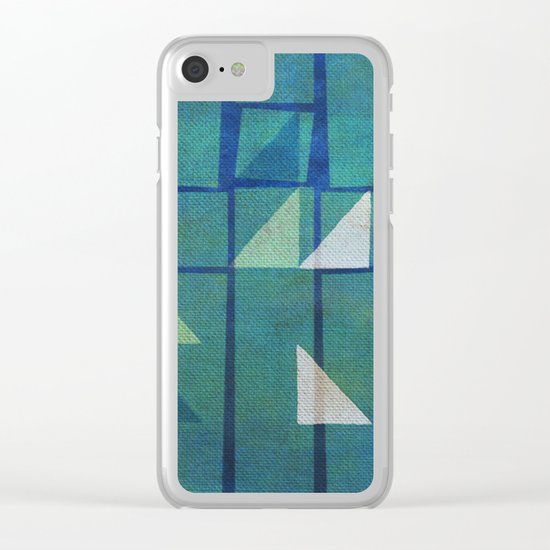 Night Sailing Clear iPhone Case