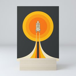 The Space Shuttle Mini Art Print