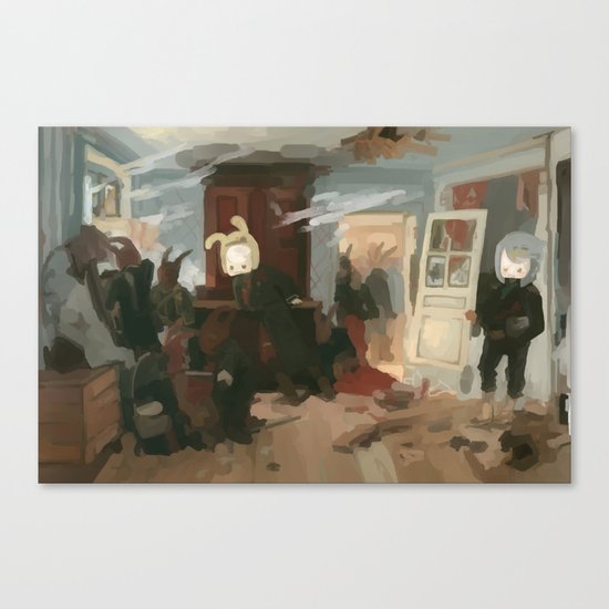 The House of the Last Cartridge Canvas Print