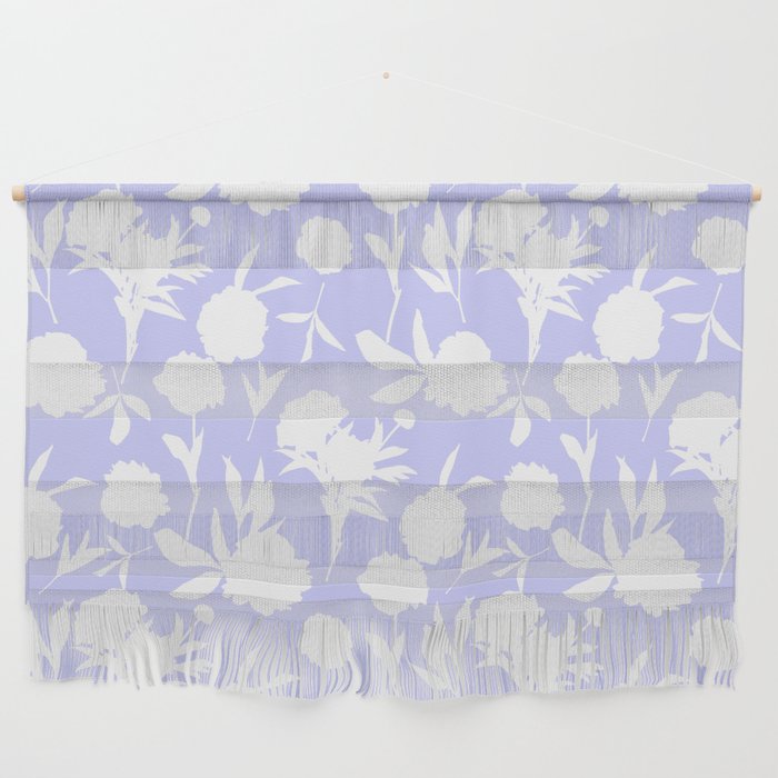 Peony Silhouettes Dream Wall Hanging