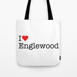 I Heart Englewood, NJ Tote Bag