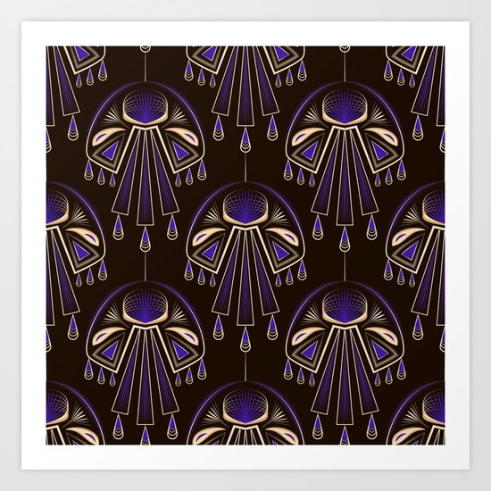 Art Deco No. 6 Art Print