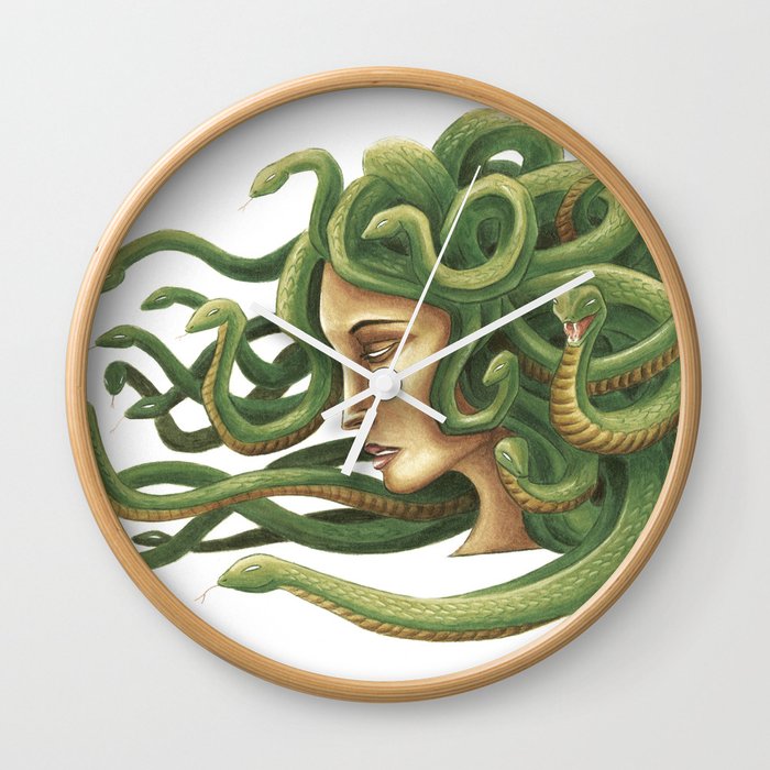 Medusa  Wall Clock