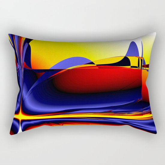 abstract shapes Rectangular Pillow
