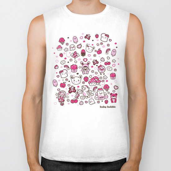 Kawaii Friends Biker Tank