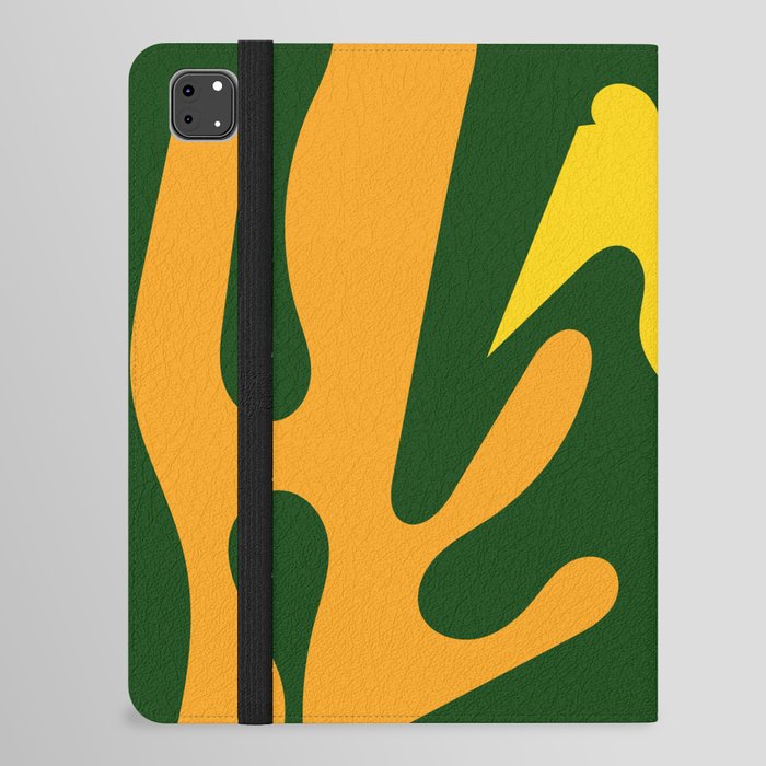 7 Matisse Cut Outs Inspired 220602 Abstract Shapes Organic Valourine Original iPad Folio Case