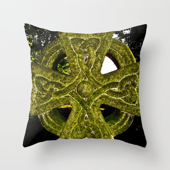 Celtic Cross Throw Pillow