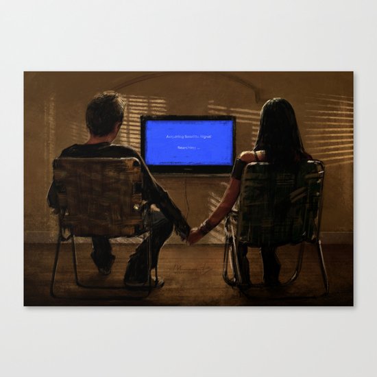 A Simpler Time Canvas Print