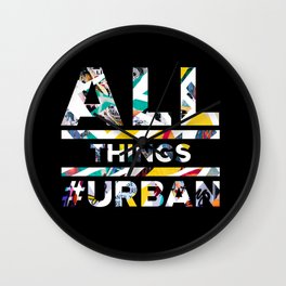All things #Urban - SQUARE Wall Clock