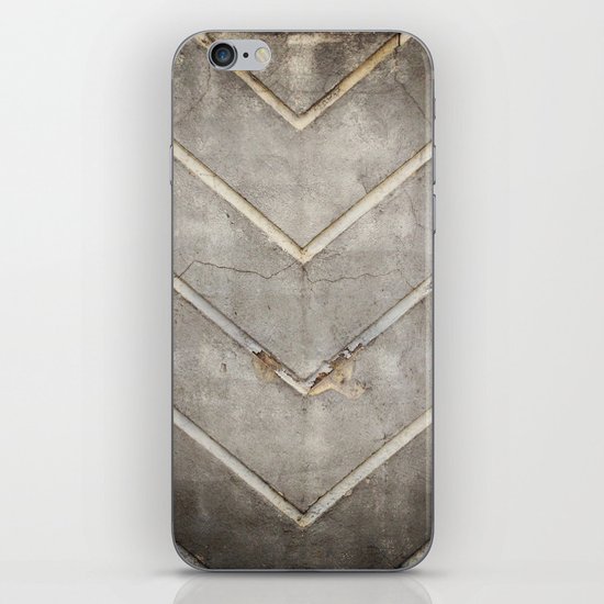 Concrete Chevron iPhone & iPod Skin