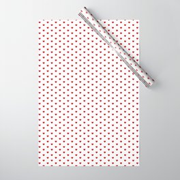 Small Red heart pattern Wrapping Paper