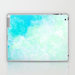 Pastel turquoise blue Laptop Skin