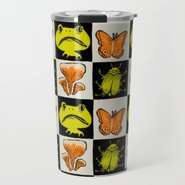 Lily pond repeat Travel Mug