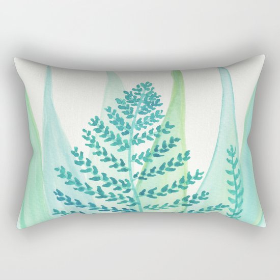 Botanical vibes 05 Rectangular Pillow