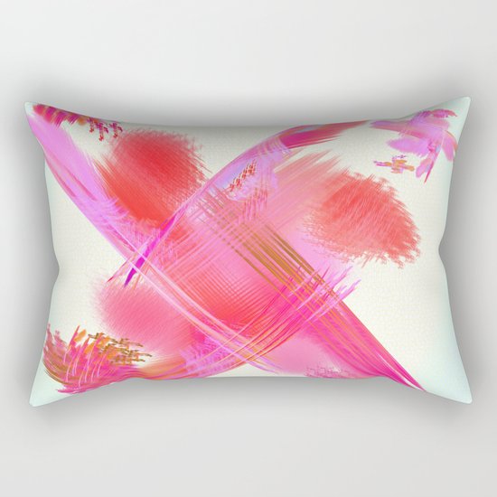 the crossing Rectangular Pillow