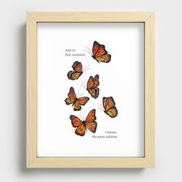 Butterfly Gang Recessed Framed Print