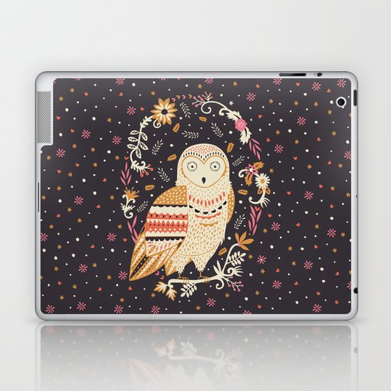 Snowy Owl Laptop & iPad Skin