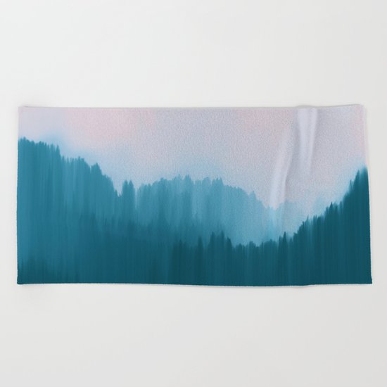 Who Knows Where the Time Goes? Beach Towel