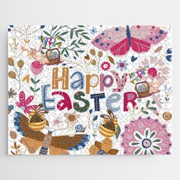 Happy Easter Day Festival Jigsaw Puzzle