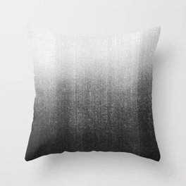 BLUR / abyss / black Throw Pillow