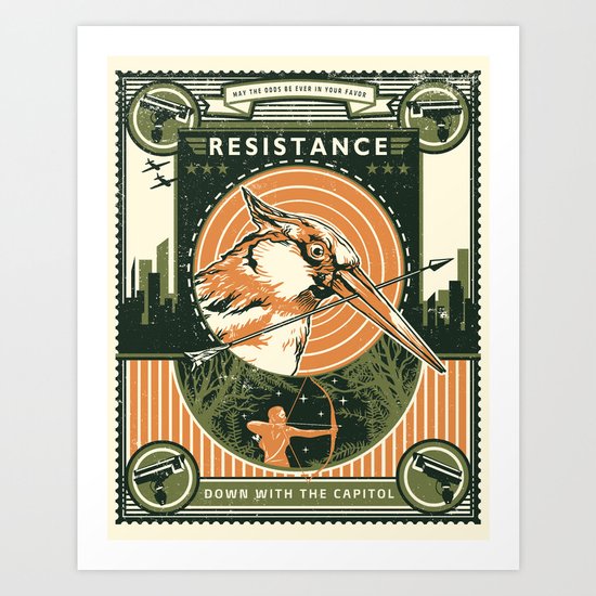 Resistance Art Print