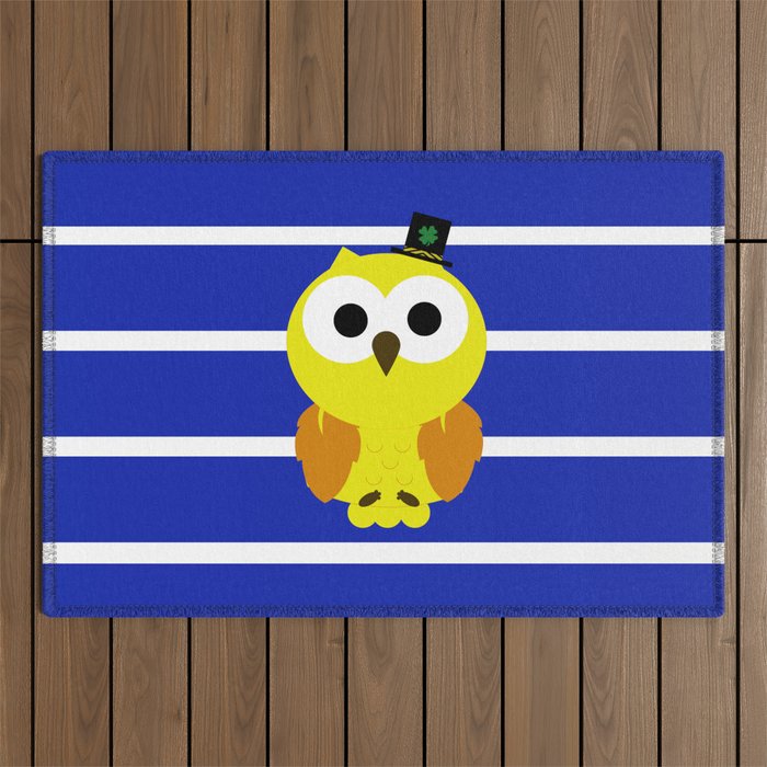 Oliver The Owl Outdoor Rug