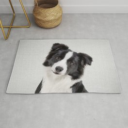 Border Collie - Colorful Rug
