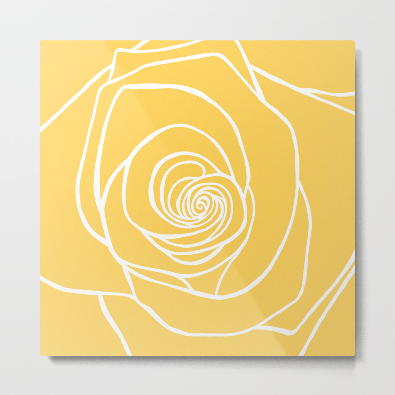 Sunshine Yellow Rose Drawing Metal Print By Colorpopdesign Society6 Finished yellow rose coloredpencil rose drawing. sunshine yellow rose drawing metal print by colorpopdesign
