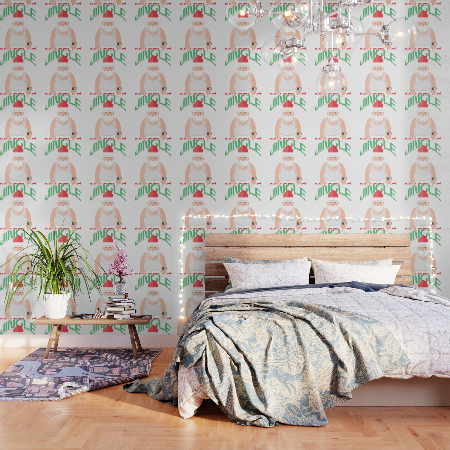 Redneck Santa Claus Jingle My Bells Wallpaper By Kanigdesigns